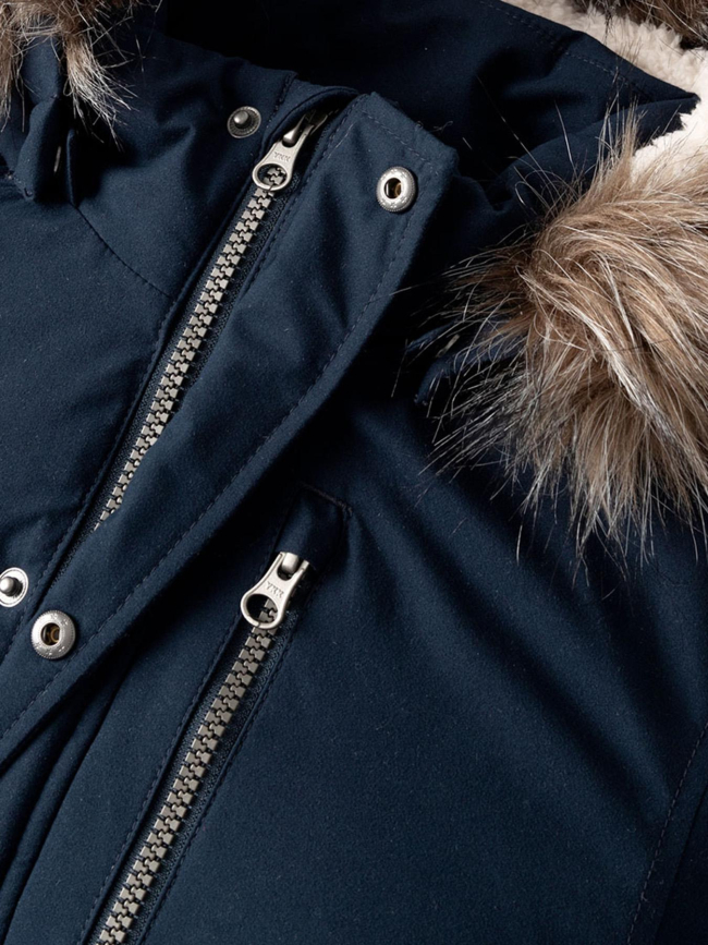 Blouson parka nkmmaster noir garçon - Name It