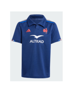 Maillot de rugby domicile ffr 24/25 bleu marine enfant - Adidas