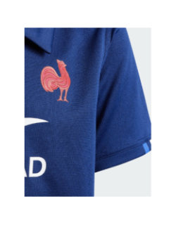 Maillot de rugby domicile ffr 24/25 bleu marine enfant - Adidas