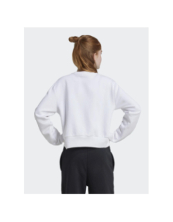 Sweat glm crew blanc fille - Adidas