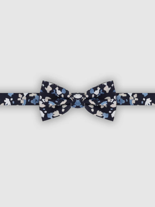 Nœud papillon imprimés bleu marine homme - Izac