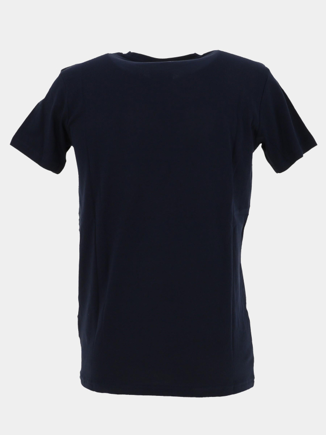 T-shirt à manches courtes logo camo bleu marine garçon - Umbro
