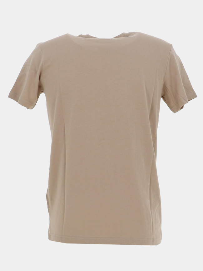 T-shirt à manches courtes logo camo marron garçon - Umbro