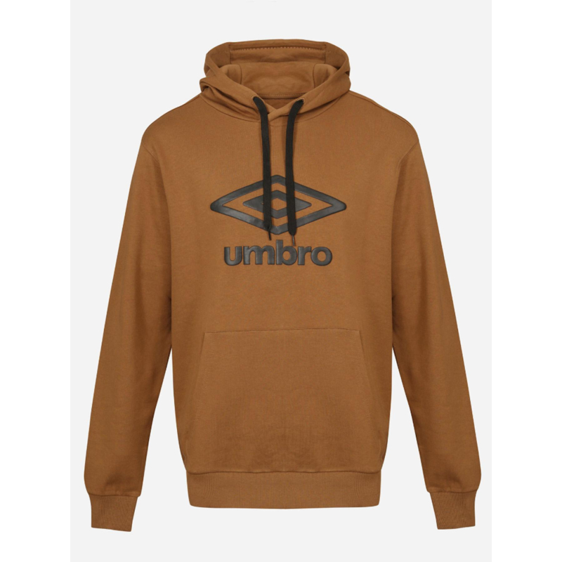 Sweat à capuche net marron homme - Umbro