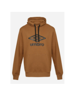 Sweat à capuche net marron homme - Umbro