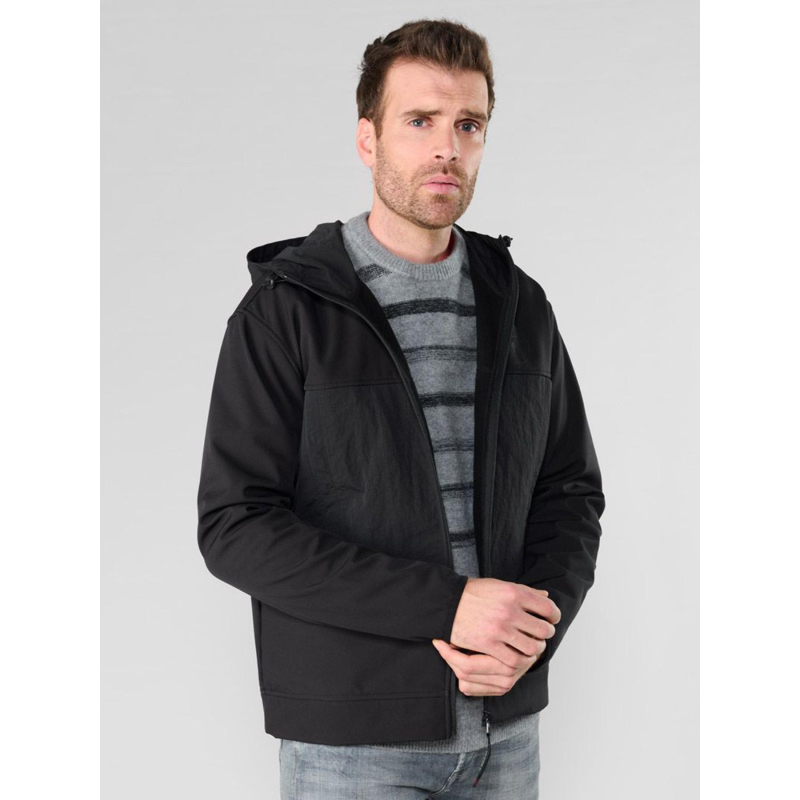 Veste laminel noir homme - Le Temps Des Cerises