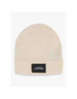 Bonnet floriza beige femme - Le Temps Des Cerises