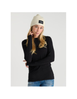 Bonnet floriza beige femme - Le Temps Des Cerises