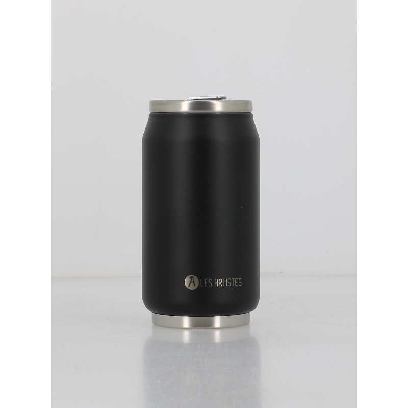 Canette isotherme 280ml noir - Les Artistes