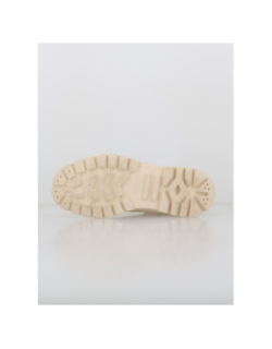 Boots fourées pallashock zip beige femme - Palladium