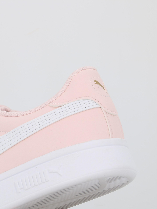 Baskets smash 3.0 buck rose femme - Puma