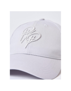 Casquette logo brodé gris clair - Project X Paris