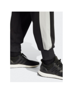 Jogging essential coloblock noir gris homme - Adidas