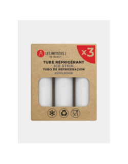 Set de 3 tubes réfrigérants blanc - Les Artistes