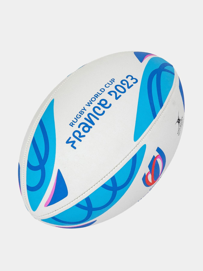 Ballon de rugby mini rwc france 2023 blanc et bleu - Gilbert