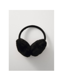 Cache oreilles fausse fourrure jeanel noir femme - Pieces