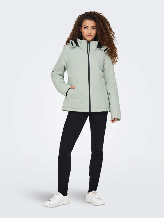 Veste de ski ambre vert femme - Only Play
