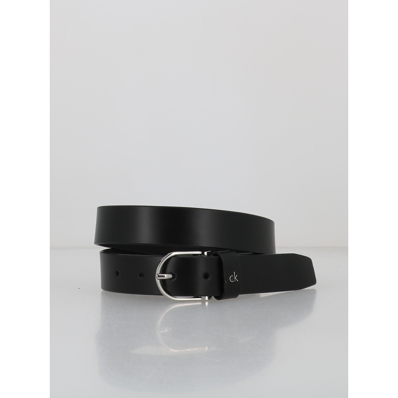 Ceinture mini logo noir femme - Calvin Klein