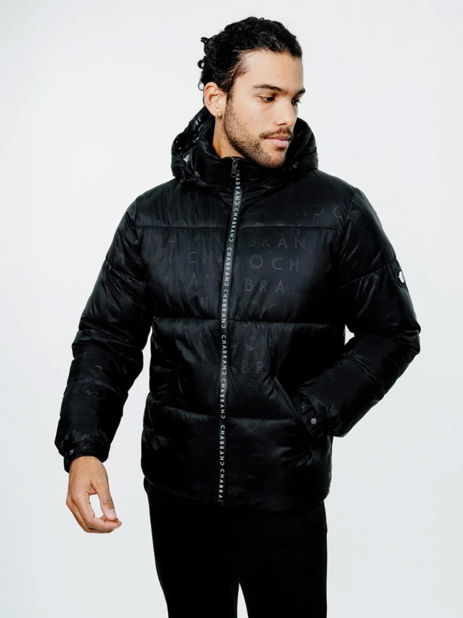 Doudoune logotée noir homme - Chabrand