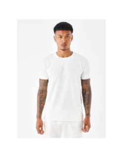 T-shirt essential logo brodé blanc homme - Project X Paris
