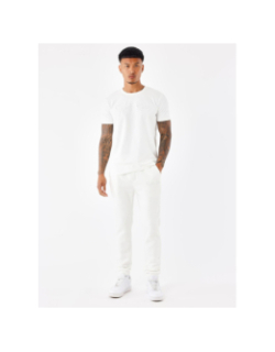 T-shirt essential logo brodé blanc homme - Project X Paris