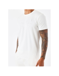T-shirt essential logo brodé blanc homme - Project X Paris