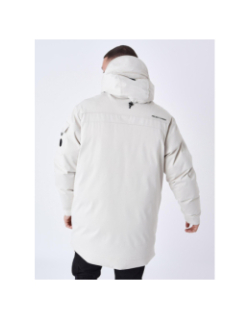 Blouson parka matelassé craie blanc homme - Project X Paris