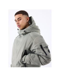 Blouson parka matelassé kaki homme - Project X Paris