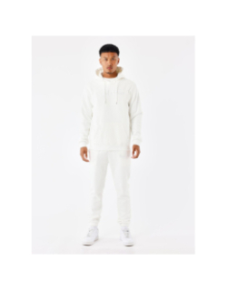 Sweat à capuche essential logo blanc homme - Project X Paris