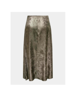 Jupe longue lina sierra métallisée femme - Only