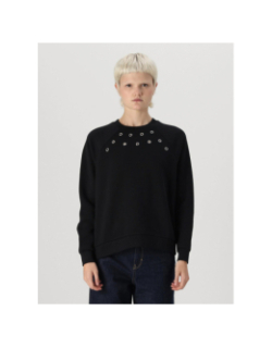Sweatshirt ciro noir femme - Vero Moda