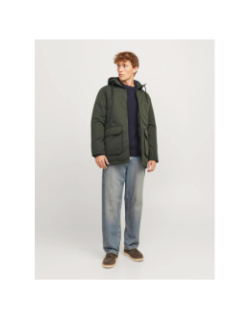 Parka jwhgrand kaki homme - Jack & Jones