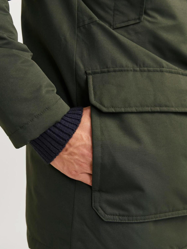 Parka jwhgrand kaki homme - Jack & Jones