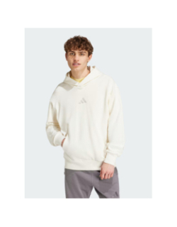 Sweat à capuche molleton all szn beige homme - Adidas