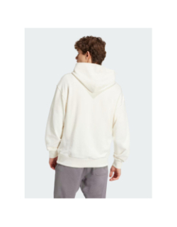 Sweat à capuche molleton all szn beige homme - Adidas