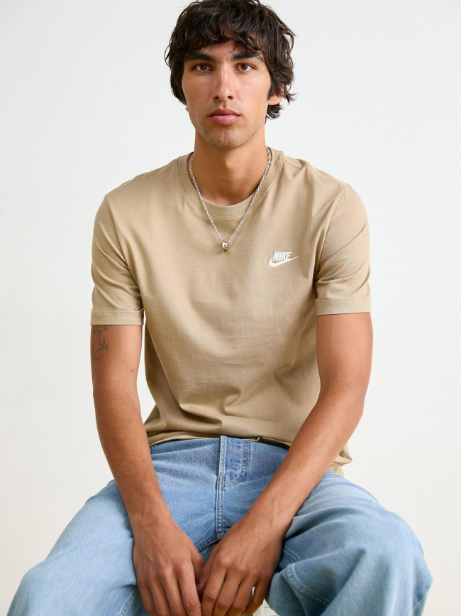 T-shirt à manches courtes the tee kaki homme - Nike