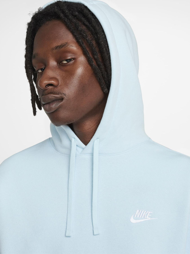 Sweat à capuche club bleu ciel homme - Nike