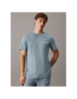 T-shirt heavy regular vert d'eau homme - Calvin Klein Jeans
