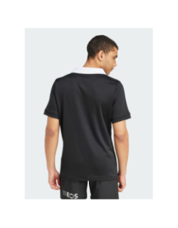 Maillot de rugby manches courtes all blacks noir homme - Adidas