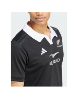 Maillot de rugby manches courtes all blacks noir homme - Adidas