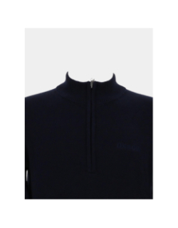 Pull à col zippé spumi bleu marine homme - Oxbow