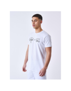T-shirt logo signature blanc homme - Project X Paris