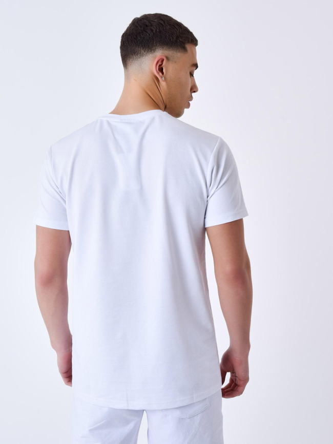 T-shirt logo signature blanc homme - Project X Paris