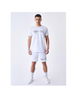 T-shirt logo signature blanc homme - Project X Paris
