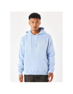 Sweat à capuche cœurmonde bleu homme - Project X Paris