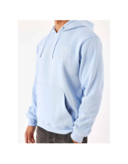 Sweat à capuche cœurmonde bleu homme - Project X Paris
