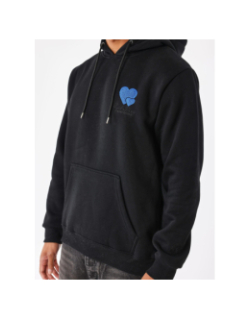 Sweat à capuche heart studio noir homme - Project X Paris