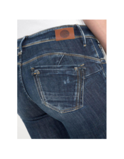 Jean pulp slim destroy sally bleu femme - Le Temps Des Cerises