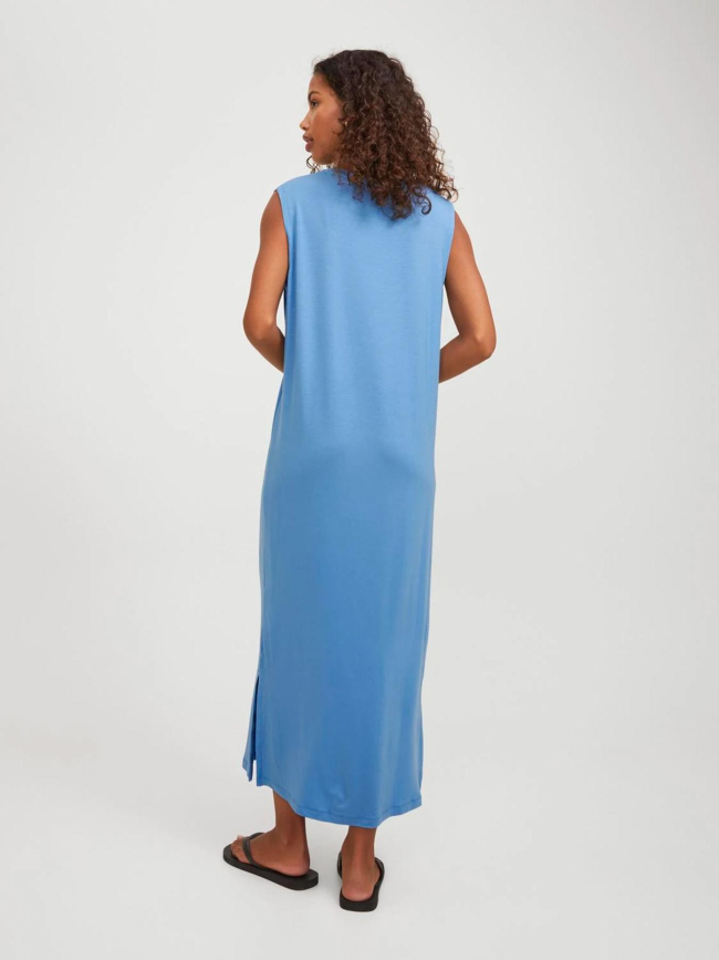 Robe sans manches à fentes kelly bleu femme - JJXX
