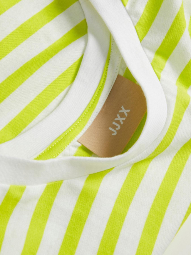 Crop top rayé alvira vert femme - Jjxx